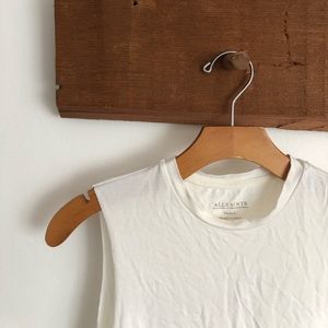All Saints Crop Muscle Tank